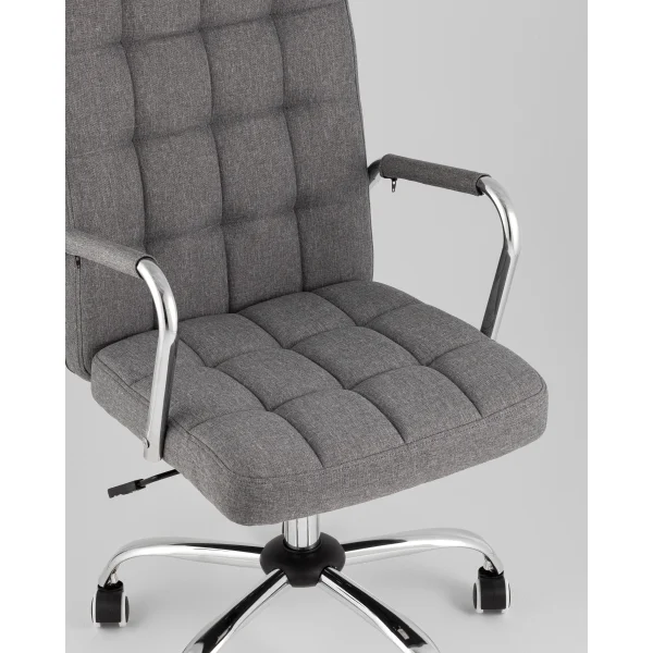 Кресло офисное TopChairs Comfo серый