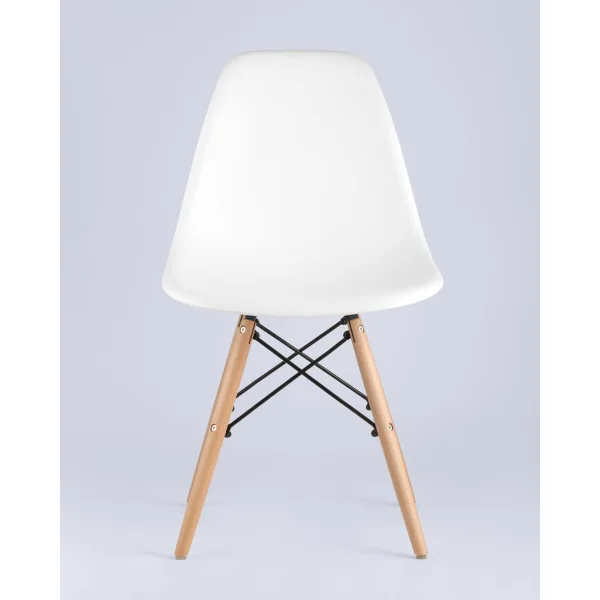 Стул Eames Style DSW белый x4 (разборный каркас)