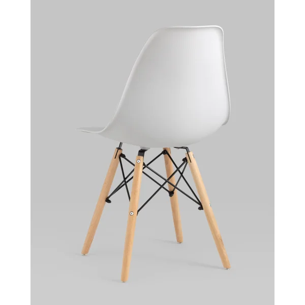 Стул Eames Style DSW светло-серый (разборный каркас)