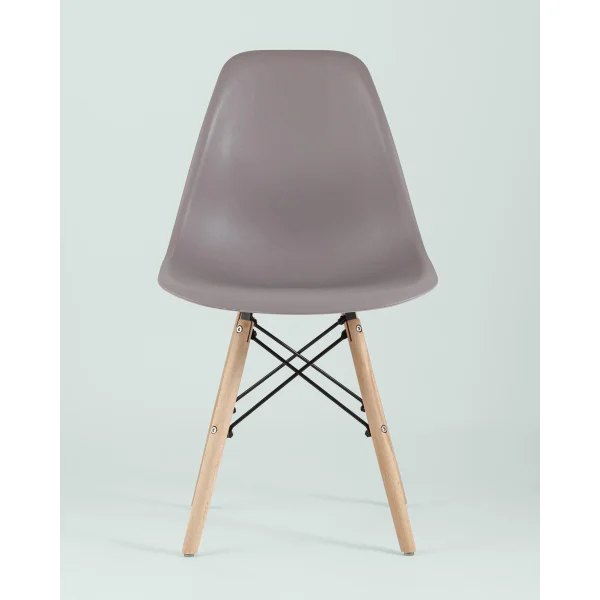Стул Eames Style DSW темно-серый x4 (разборный каркас)