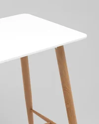 Стол барный Eames NEW DSW 120*60*106 белый