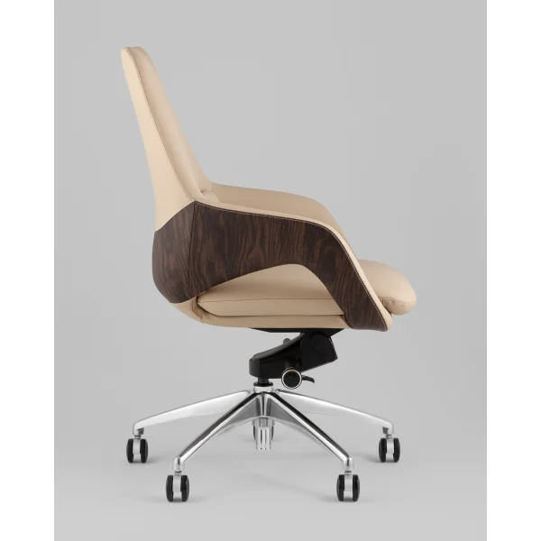 Кресло офисное TopChairs Reign бежевый