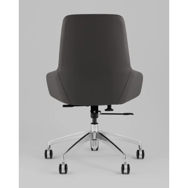 Кресло офисное TopChairs Soulo светло-серый, серый