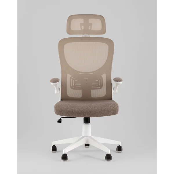 Кресло офисное TopChairs Airone бежевый ткань