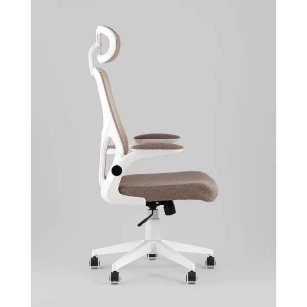 Кресло офисное TopChairs Airone бежевый ткань