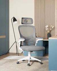 Кресло офисное TopChairs Airone серый ткань