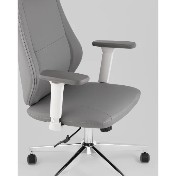 Кресло руководителя TopChairs Trophey серый