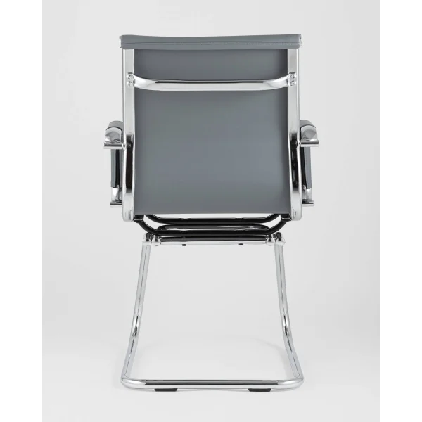 Кресло для посетителей TopChairs Visit серое 2 шт.