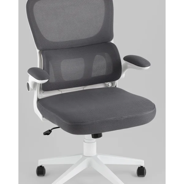 Кресло офисное TopChairs Airone Expert серый