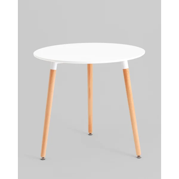 Стол круглый EAMES DST NEW D80 белый