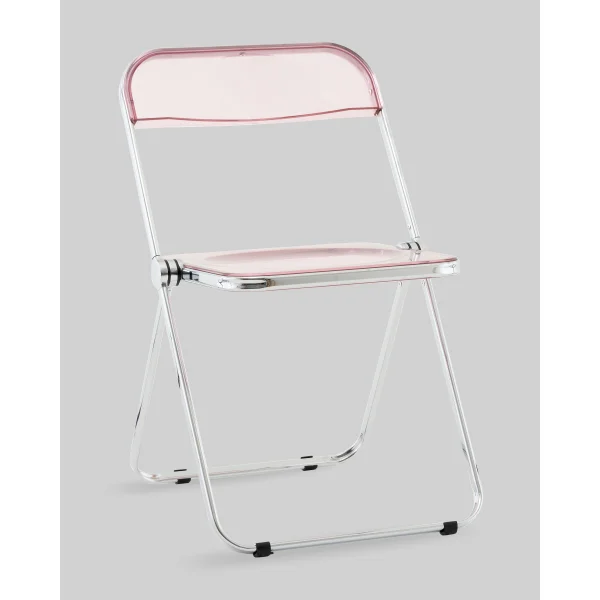 Стул Fold Pink складной розовый