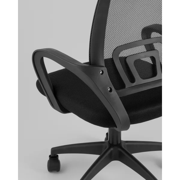 Кресло офисное TopChairs Simple SN черный