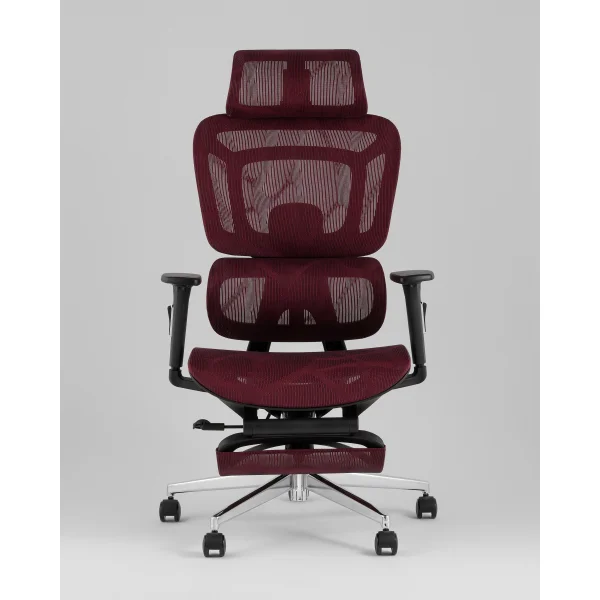 Кресло офисное TopChairs Nimbus бордовый