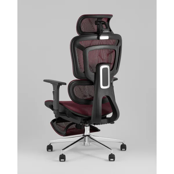 Кресло офисное TopChairs Nimbus бордовый