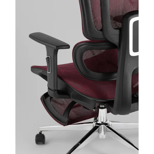 Кресло офисное TopChairs Nimbus бордовый