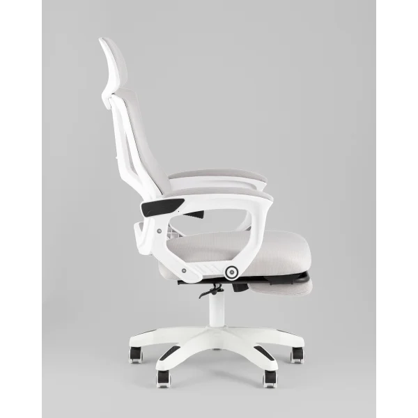 Кресло офисное TopChairs Vecto серый