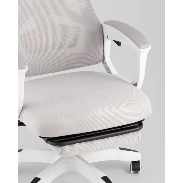 Кресло офисное TopChairs Vecto серый
