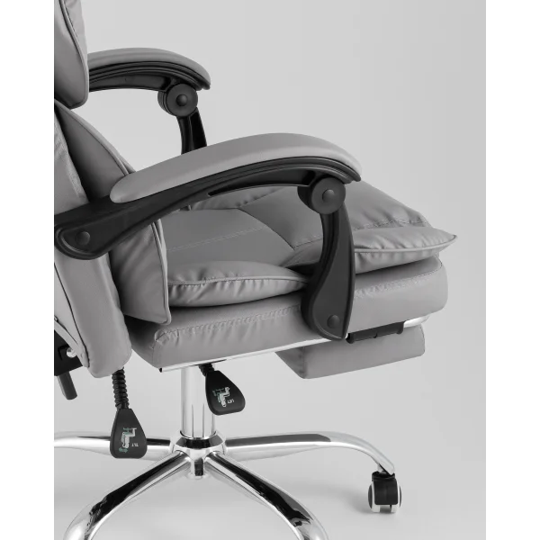 Кресло руководителя TopChairs Siento серый