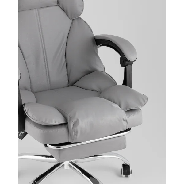 Кресло руководителя TopChairs Siento серый