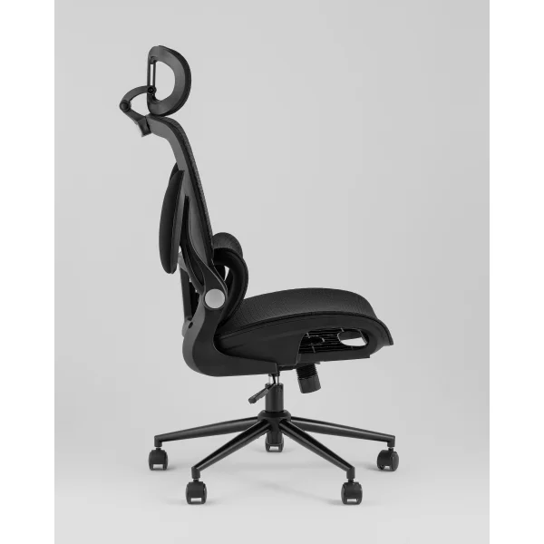 Кресло офисное TopChairs Tactus черная сетка
