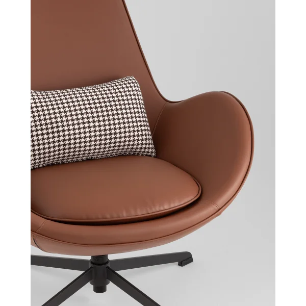 Кресло TopChairs Ostra шоколадный