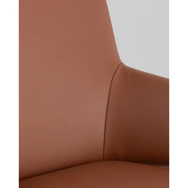 Кресло руководителя TopChairs Bow шоколадный