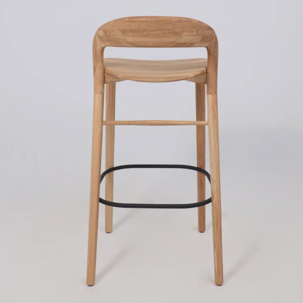 Стул барный Мэри, дуб натуральный, массив дуба