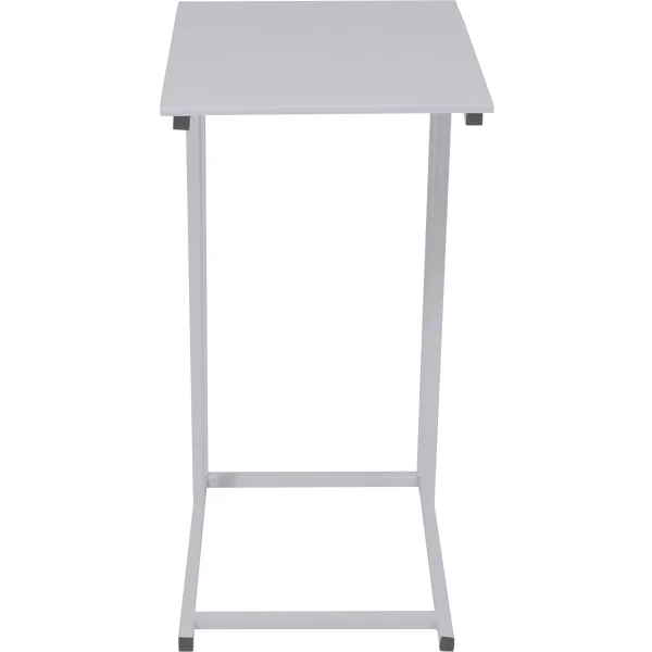 Стол журнальный ПРЕСТИЖ,  МДФ белый/белый, 400*300*585