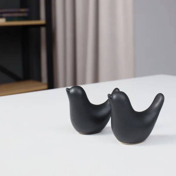 Статуэтка декоративная BIRD 1, черный, 8,8*4,5*7,5cм