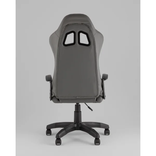 Кресло спортивное TopChairs Wyvern серо-черный
