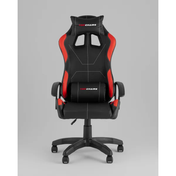 Кресло спортивное TopChairs Wyvern черно-красный
