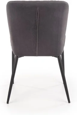 Стул HALMAR K399 серый/черный