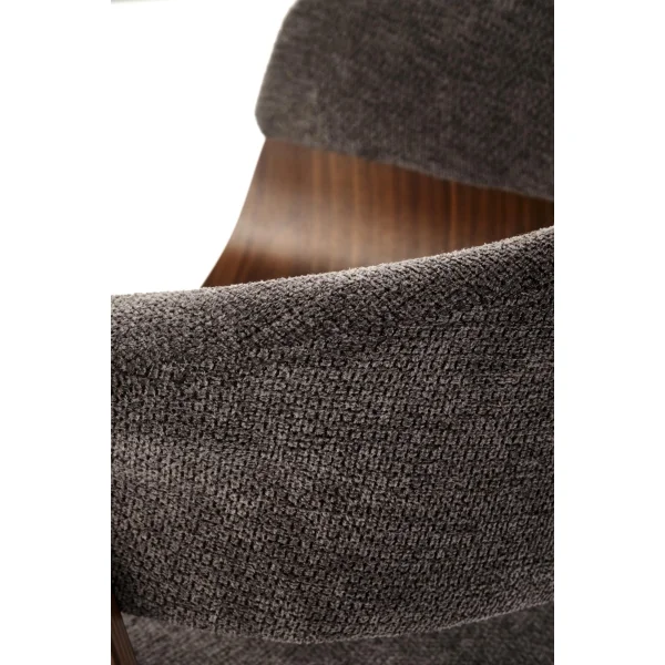 Стул HALMAR K545 серый/орех