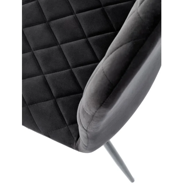 Стул HALMAR K525 черный/черный
