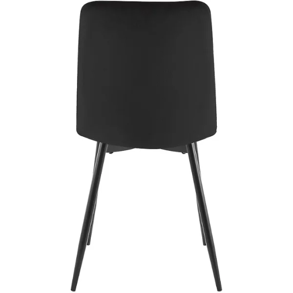Стул SIGNAL JERRY Velvet Bluvel 19 черный/черный