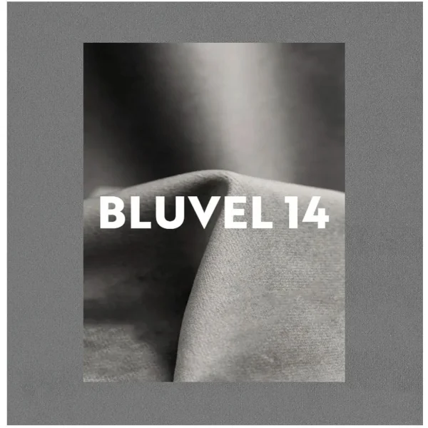 Стул SIGNAL TOM Velvet Bluvel 14 серый/черный