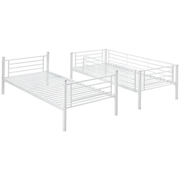 Кровать HALMAR BUNKY 90 двухъярусная, белый