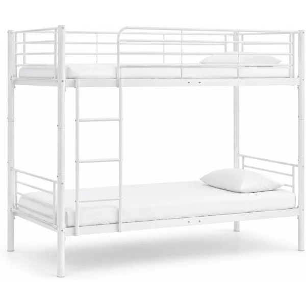 Кровать HALMAR BUNKY 90 двухъярусная, белый