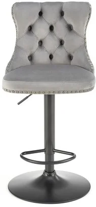 Стул барный HALMAR H117 серый