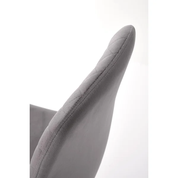 Стул HALMAR K608 серый/черный