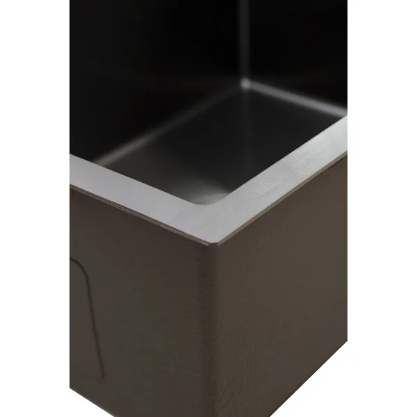 Кухонная мойка из нержавейки BLANTEK LS-5848B Nano black