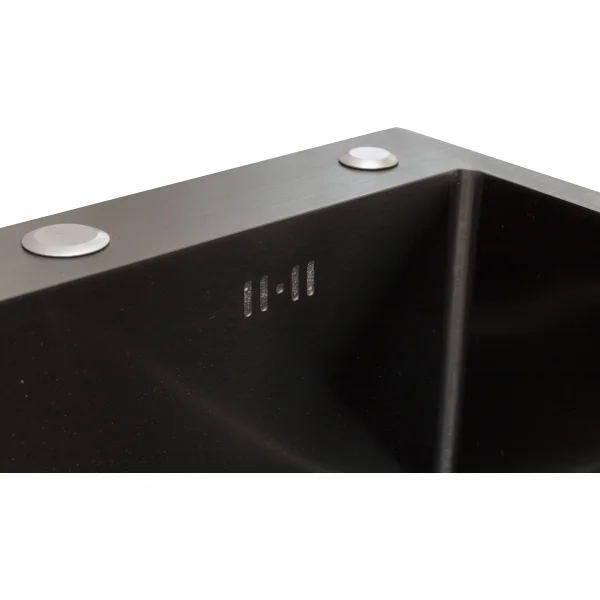 Кухонная мойка из нержавейки BLANTEK FS-5050B Nano black ECO