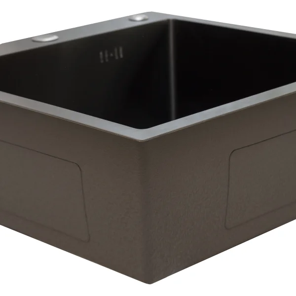 Кухонная мойка из нержавейки BLANTEK FS-5050B Nano black ECO