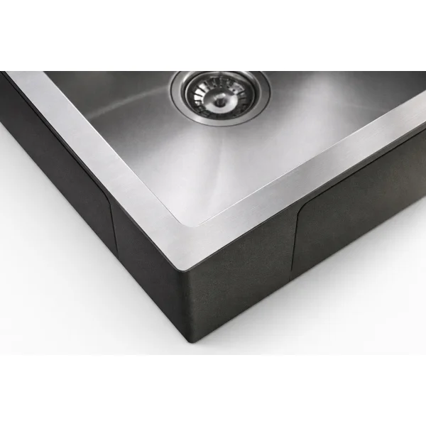 Кухонная мойка из нержавейки BLANTEK LS-5050ST Stone texture