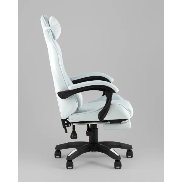Кресло спортивное TopChairs MG-7019 велюр светло-голубой