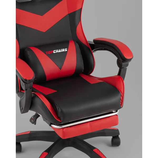 Кресло спортивное TopChairs MG-7019 черно-красный