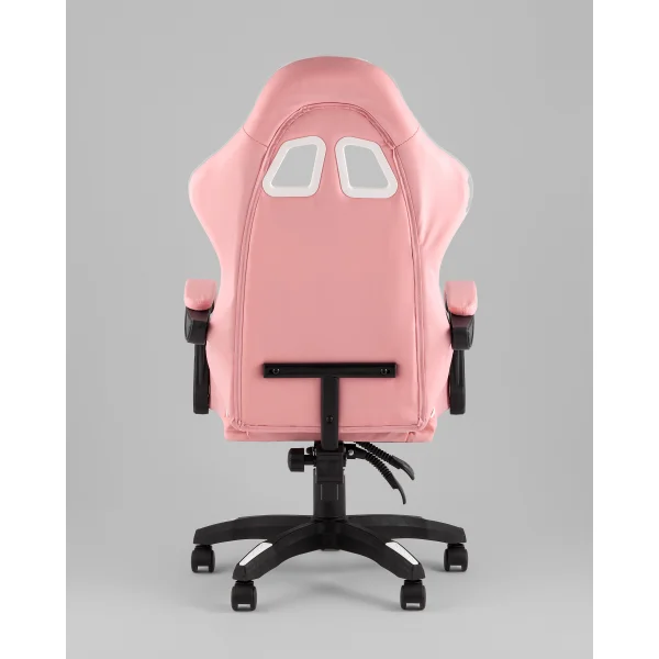 Кресло спортивное TopChairs MG-7035 розово-белый