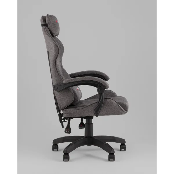 Кресло спортивное TopChairs MG-7036 ткань серый