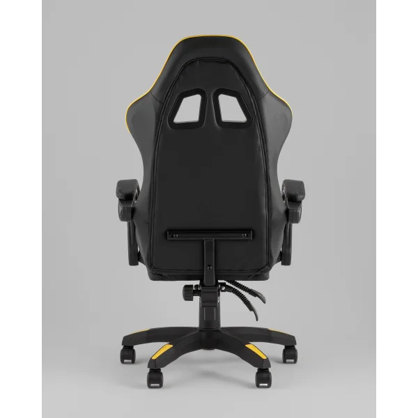 Кресло спортивное TopChairs MG-7043 черно-жёлтый