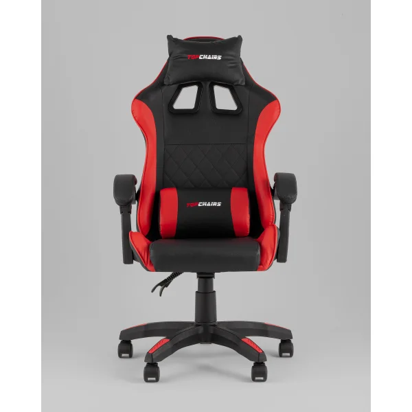 Кресло спортивное TopChairs MG-7043 черно-красный